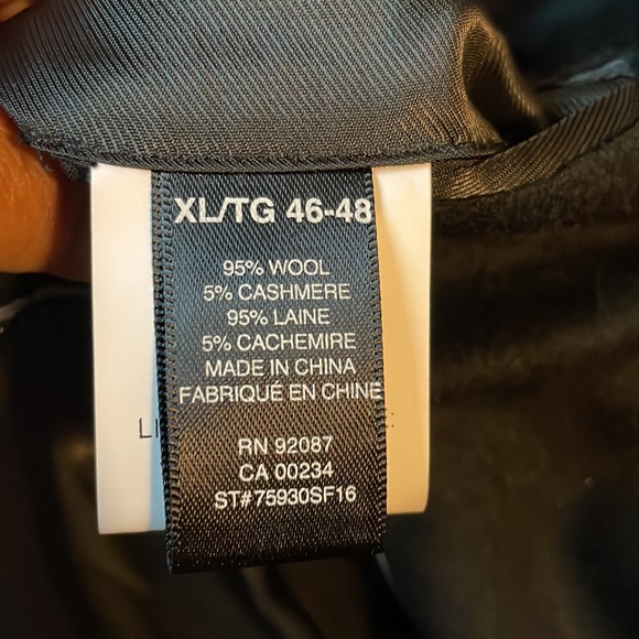 Saks Fifth Avenue wool coat - Picture 3 of 3